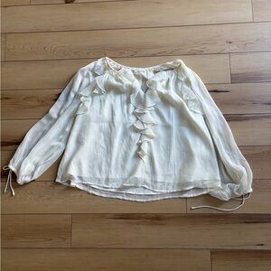 Loft Elegant Cream Women's Top